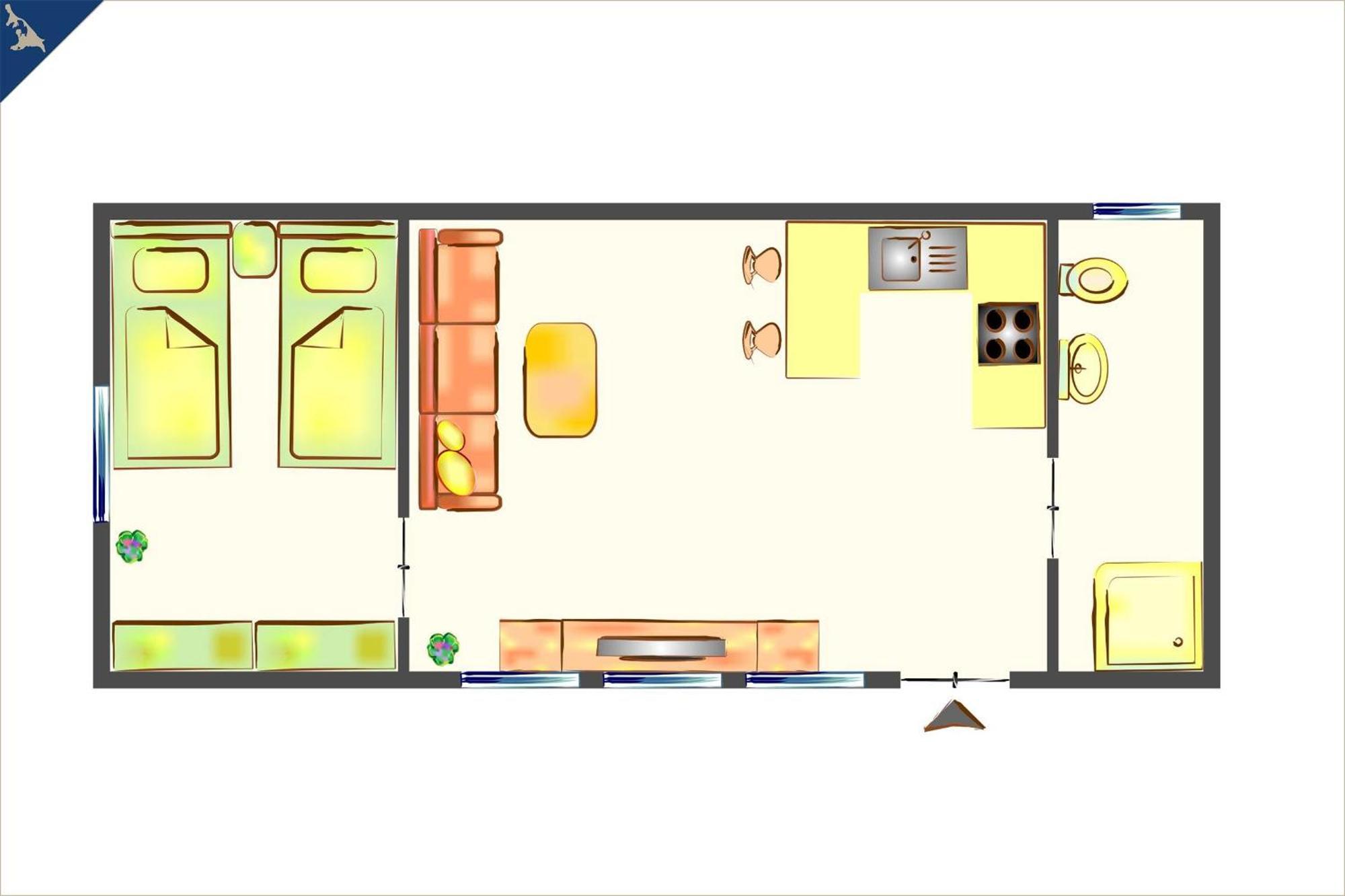 Ferienresort Moewenort Luetow Bungalow 1 Lutow Екстериор снимка